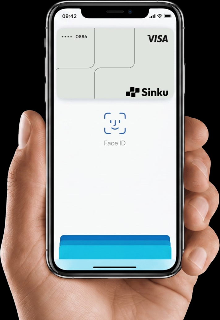 Apple Pay with Sinku Card